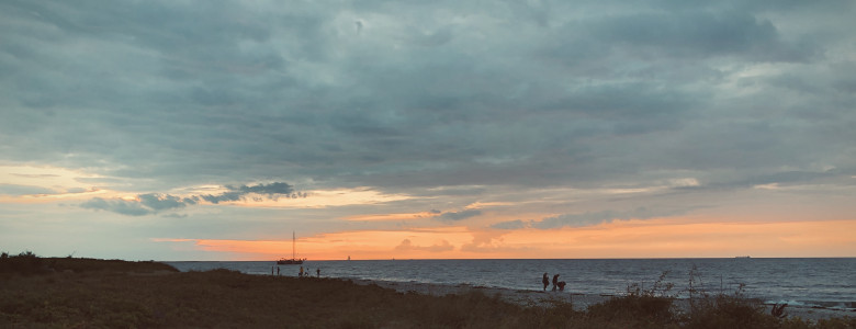Photo of the coast of the baltic sea