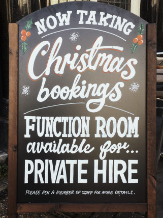  Photo titled 'Christmas bookings'