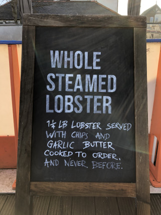  Photo titled 'Whole Steamed Lobster'